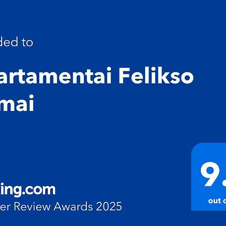 Apartamentai Felikso Namai Klaipėda Kültér fotó